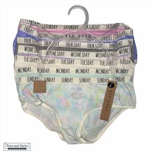 Rae Dunn Kids 7 Piece Hipster Underwear Set